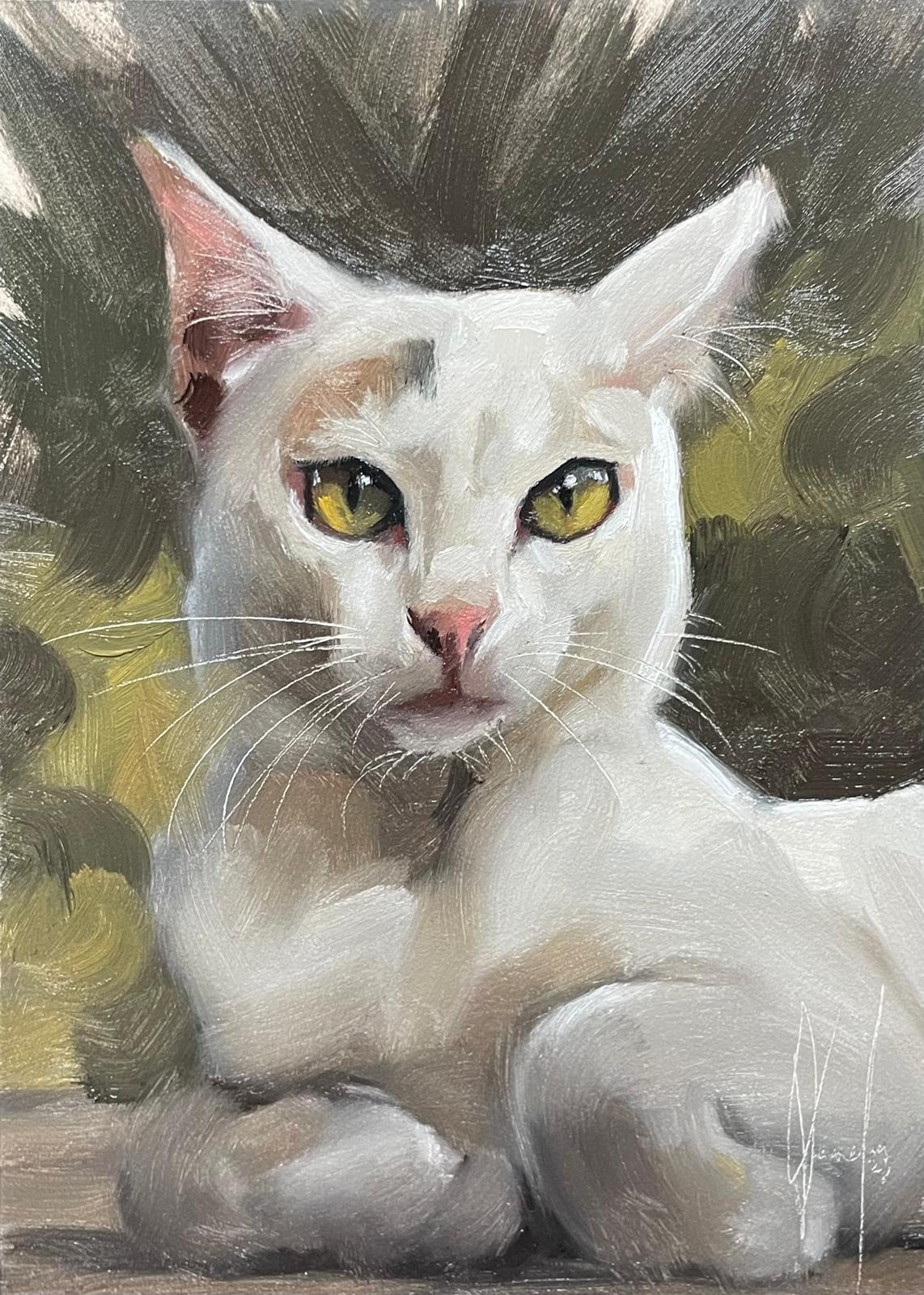 PRE ORDER White Dragon-like Cat